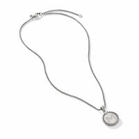 Initial Charm Necklace with Diamonds, Long's Jewelers