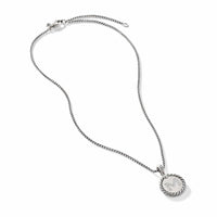 Initial Charm Necklace with Diamonds, Long's Jewelers