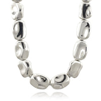 Sterling Silver Riverstone Necklace