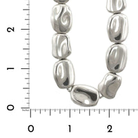Sterling Silver Riverstone Necklace