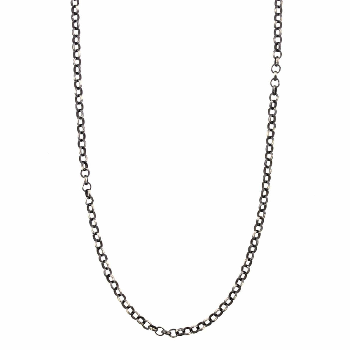 Sterling Silver Blackened Chain
