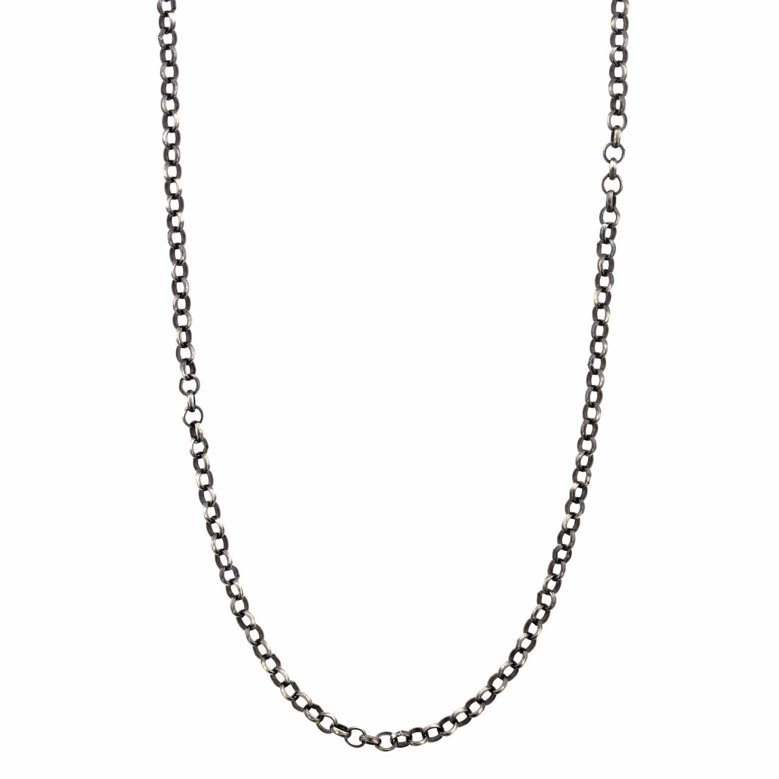 Sterling Silver Blackened Chain