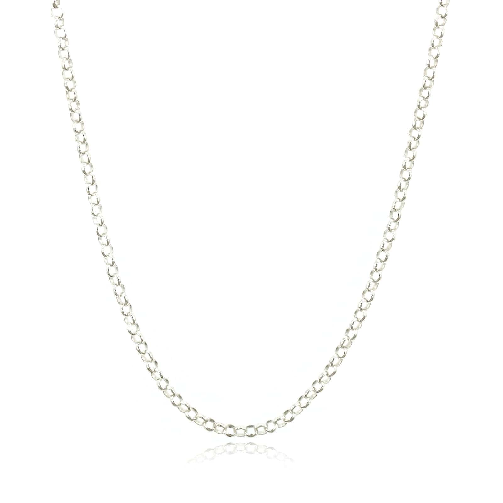 Non Oxidized Sterling Silver Chain