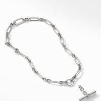 Lexington Chain Link Necklace with Diamonds