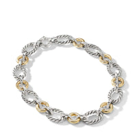 Cable and Smooth Chain Link Necklace