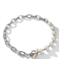 DY Madison® Pearl Chain Necklace with 18K Yellow Gold