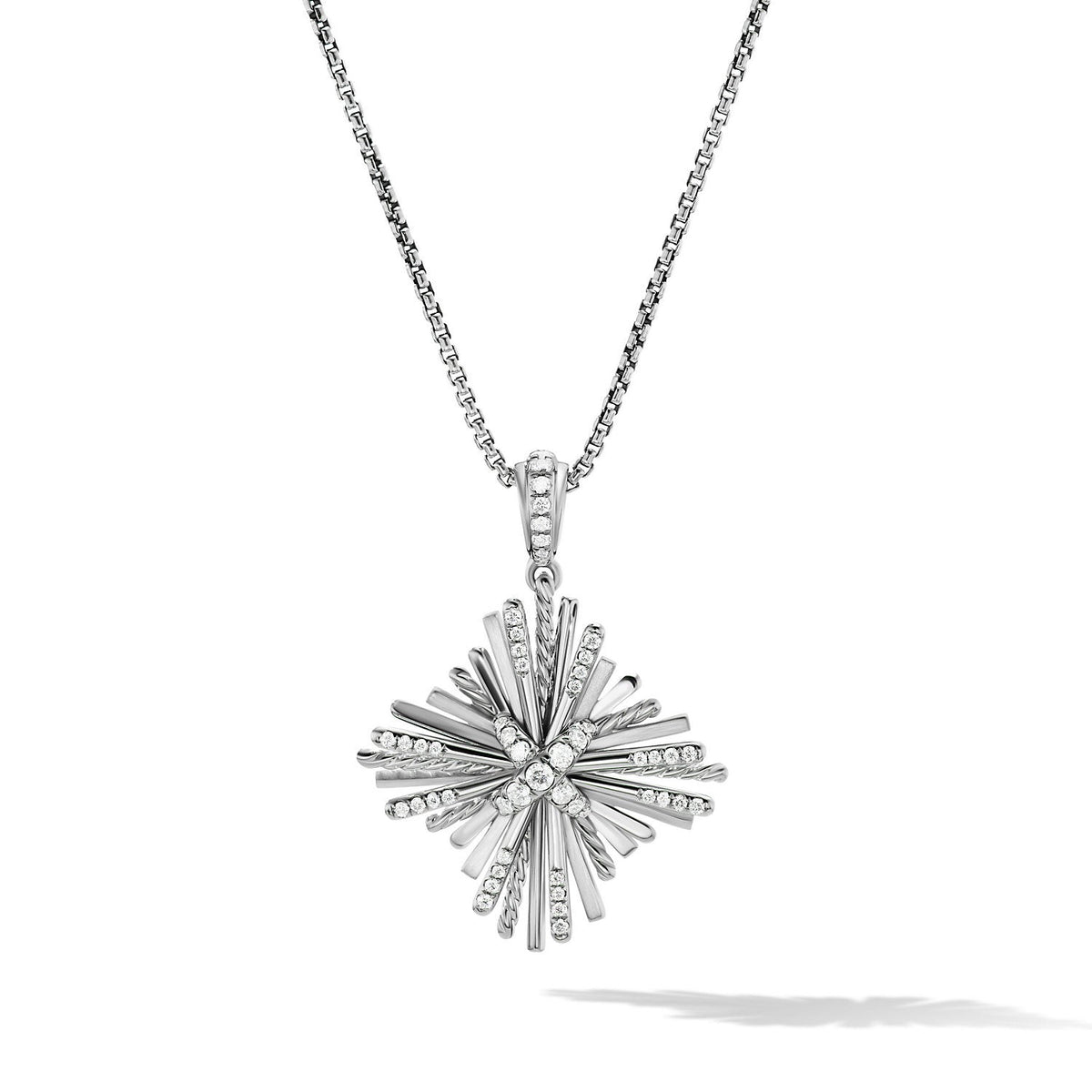 Angelika Maltese Pendant with Pavé Diamonds Sterling Silver, Long's Jewelers