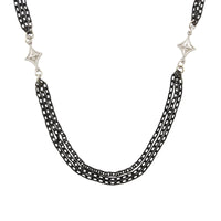 Sterling Silver Triple Strand Necklace