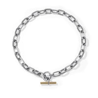 DY Madison® Toggle Chain Necklace with 18K Yellow Gold