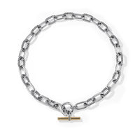 DY Madison® Toggle Chain Necklace with 18K Yellow Gold