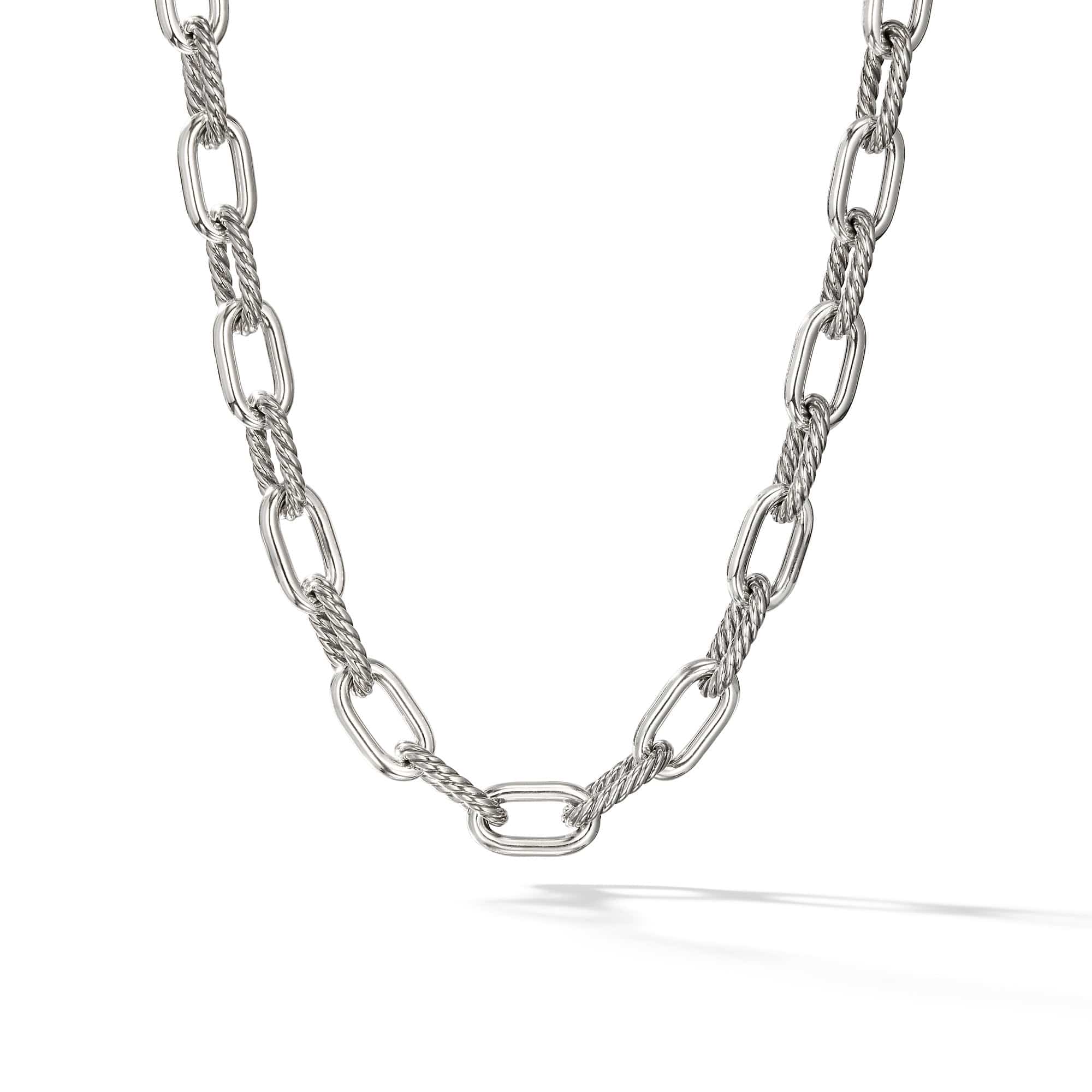 DY Madison Medium Necklace, 11mm, Long's Jewelers