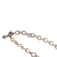 Armenta Sterling Silver and 18K Yellow Gold Paperclip Pendant