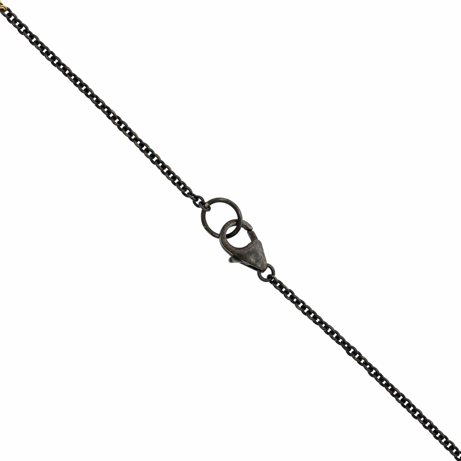 Sterling Silver with 18K Yellow Gold Station Chain, Long's Jewelers