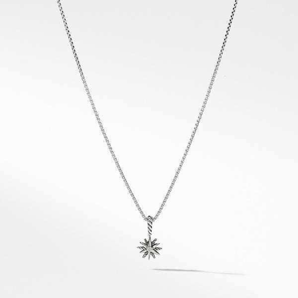 Starburst Kids Necklace with Diamonds, 8mm