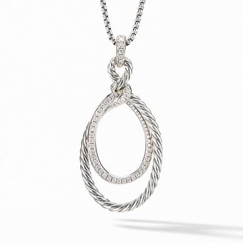 Continuance Pendant Necklace with Diamonds