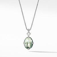 Chatelaine® Small Pendant Necklace with Prasiolite