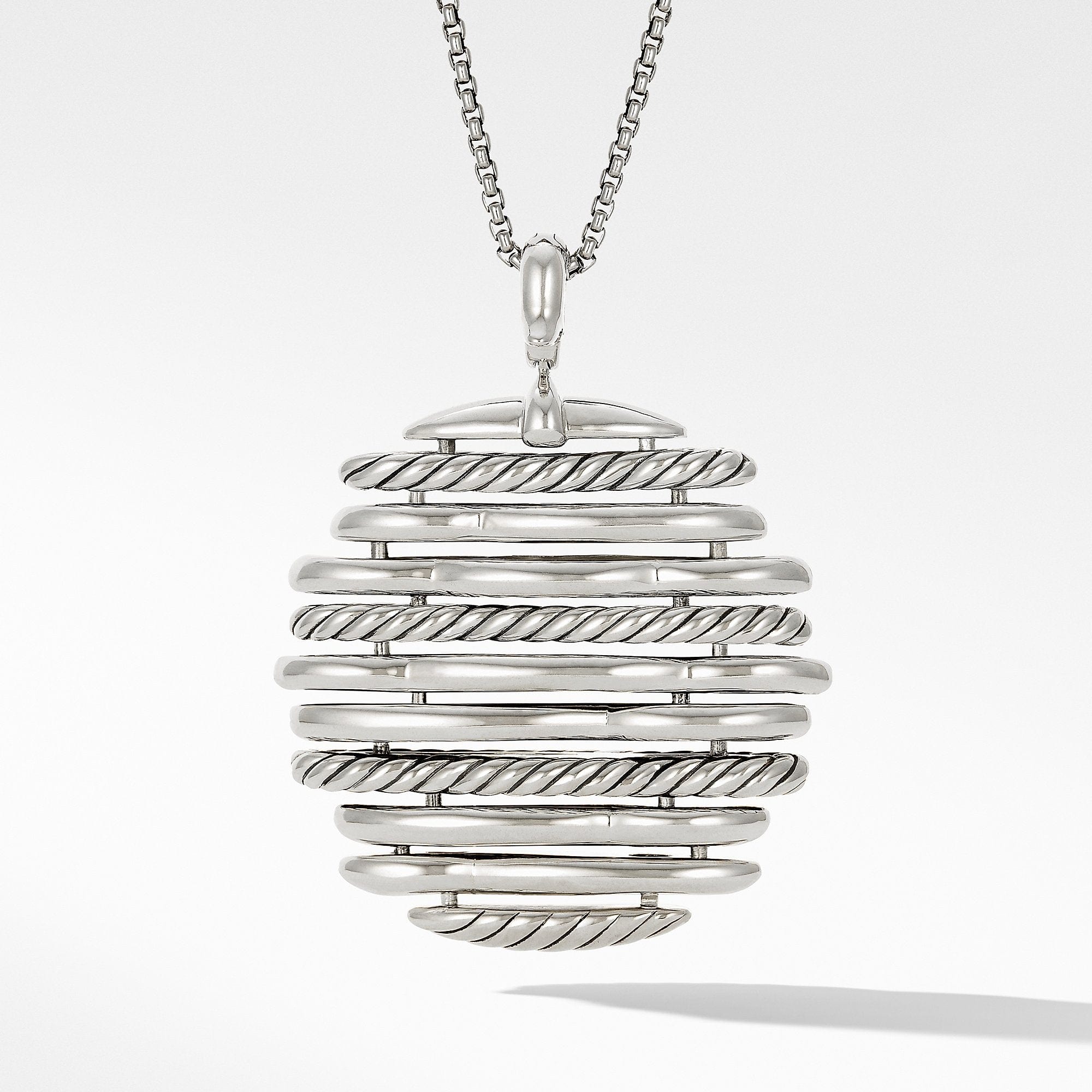 Tides Pendant Necklace with Diamonds