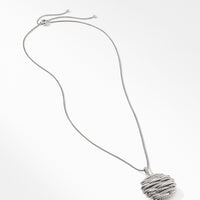 Tides Pendant Necklace with Diamonds