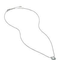 Chatelaine® Pendant Necklace with Prasiolite and Diamonds