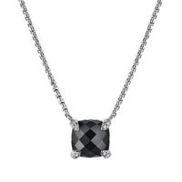 Chatelaine® Pendant Necklace with Black Onyx and Diamonds