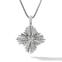 Angelika Maltese Pendant with Pavé Diamonds Sterling Silver, Long's Jewelers