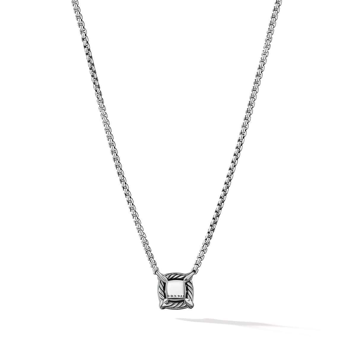 Petite Chatelaine® Pendant Necklace with Full Pavé Diamonds
