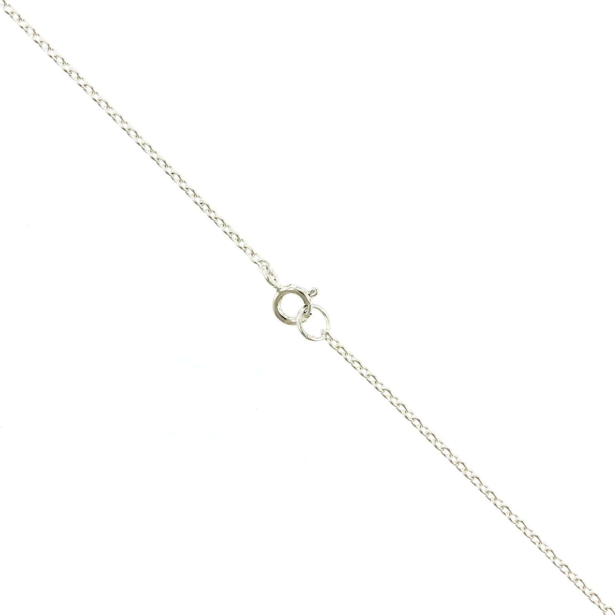 Sterling Silver Baby Feet Charm Necklace