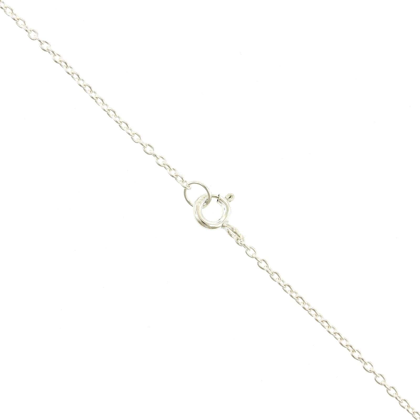 Sterling Silver Dog Paw Charm Necklace