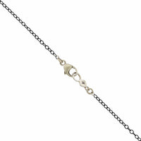 Adel Chefridi Sterling Silver Diamond Disc Pendant