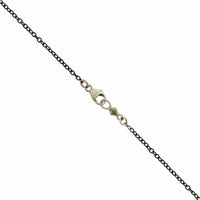 Adel Chefridi Sterling Silver Diamond Disc Pendant