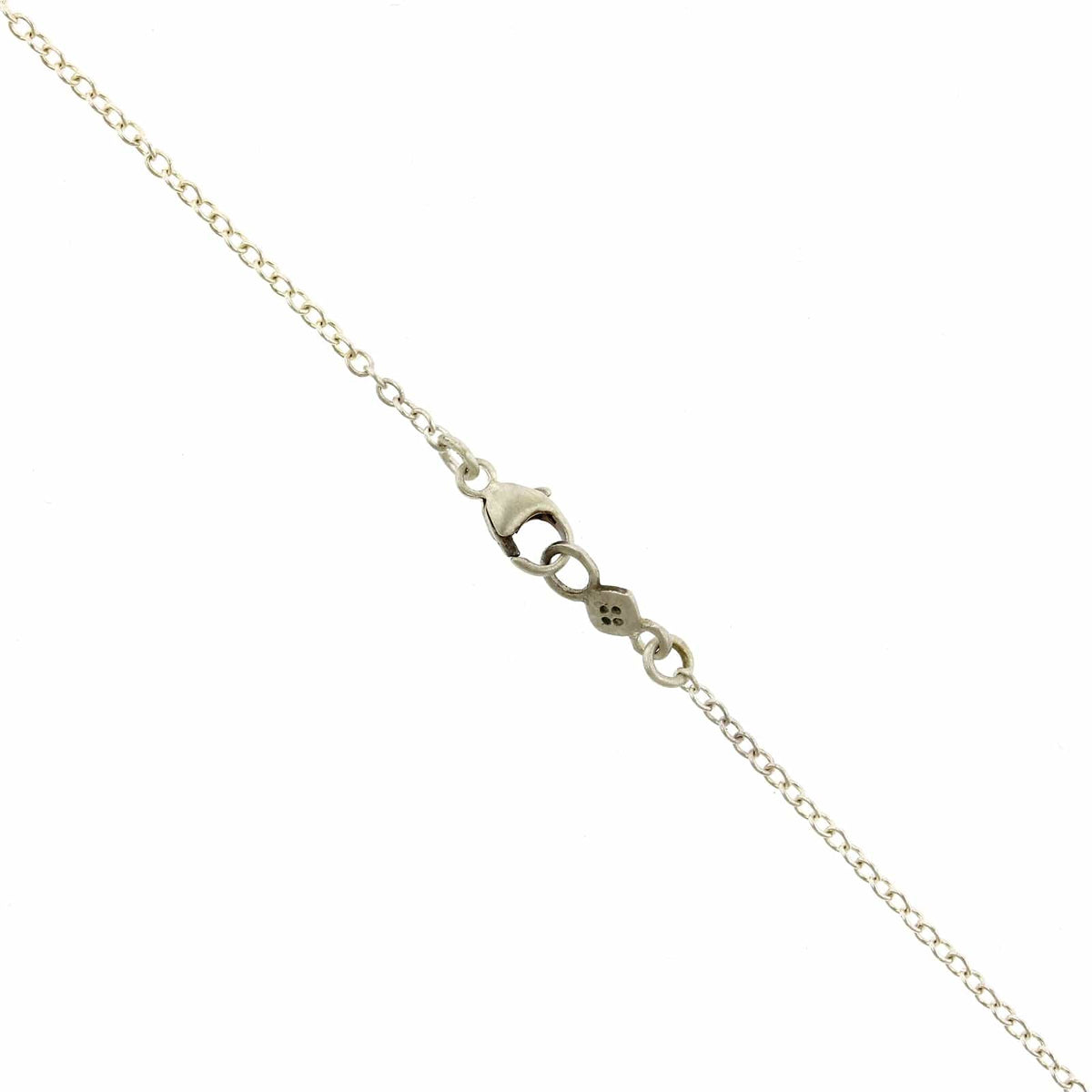 Adel Chefridi Sterling Silver Sapphire Pendant