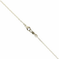 Adel Chefridi Sterling Silver Sapphire Pendant