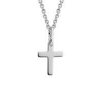 Sterling Silver 10mm Cross Pendant