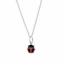 Sterling Silver Ladybug Pendant
