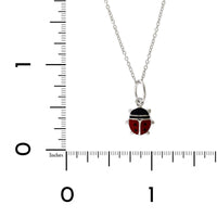 Sterling Silver Ladybug Pendant