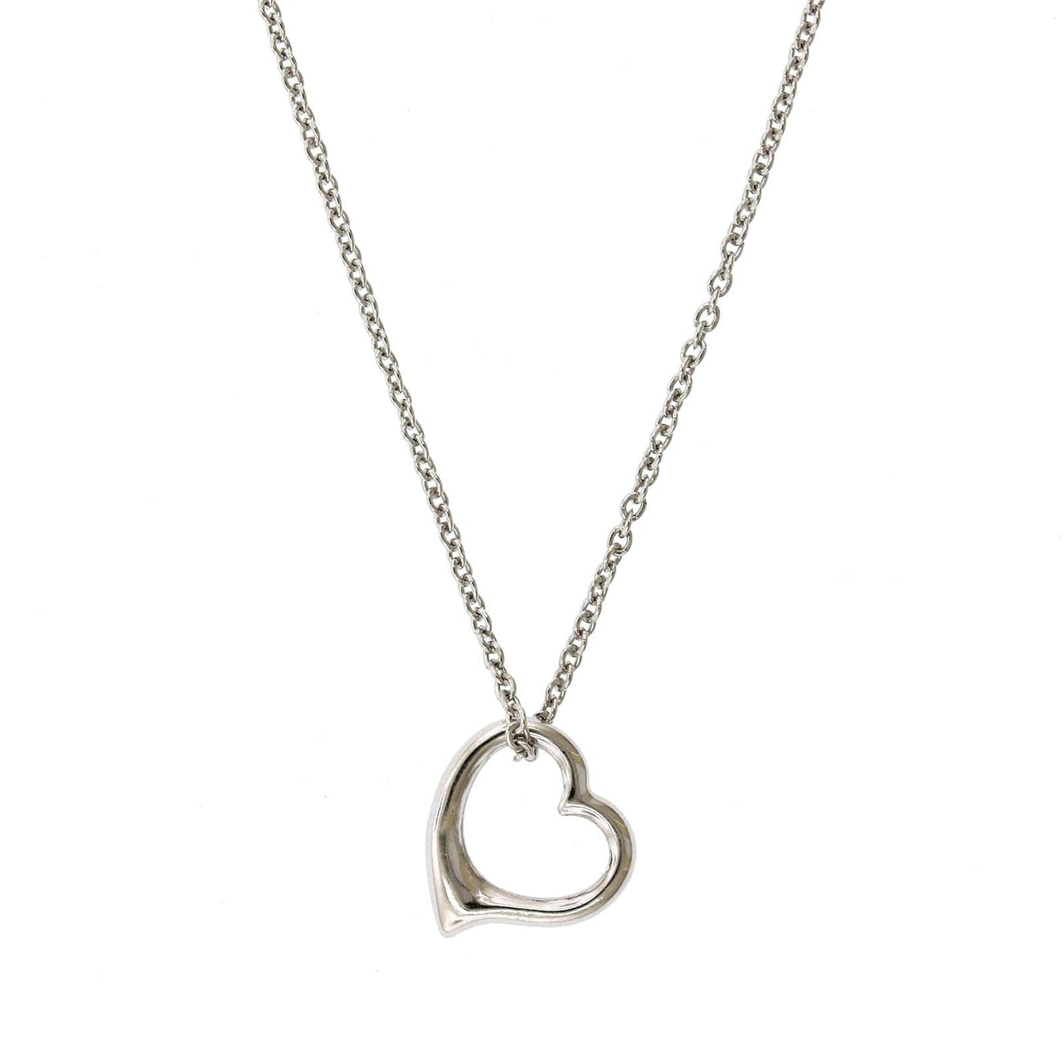 Sterling Silver 10mm Heart Pendant