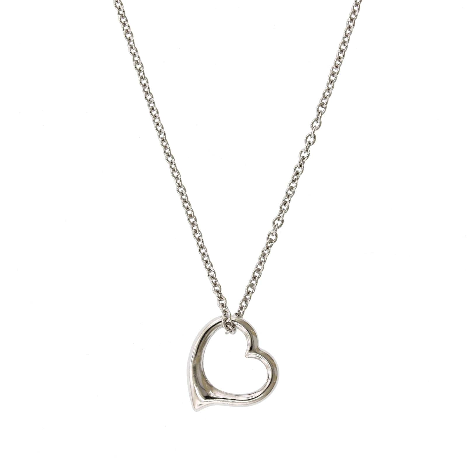 Sterling Silver 10mm Heart Pendant