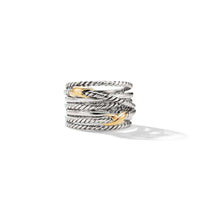 Double X Crossover Ring, Long's Jewelers