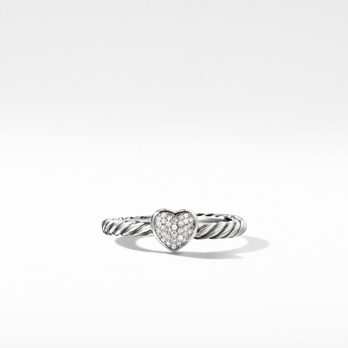 Cable Collectibles Heart Ring with Diamonds, Long's Jewelers