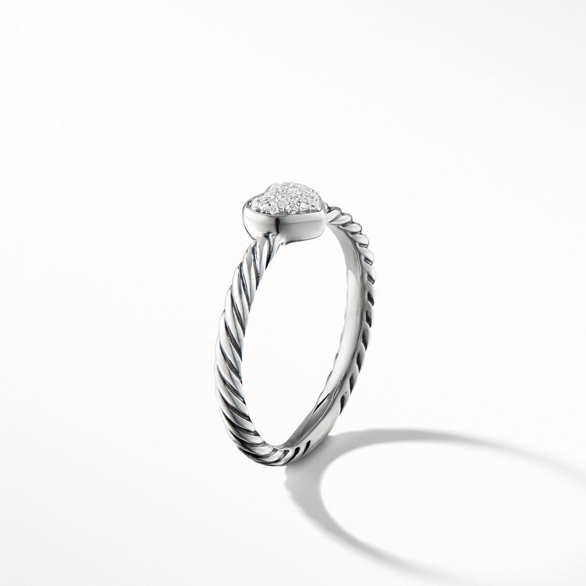 Cable Collectibles Heart Ring with Diamonds, Long's Jewelers