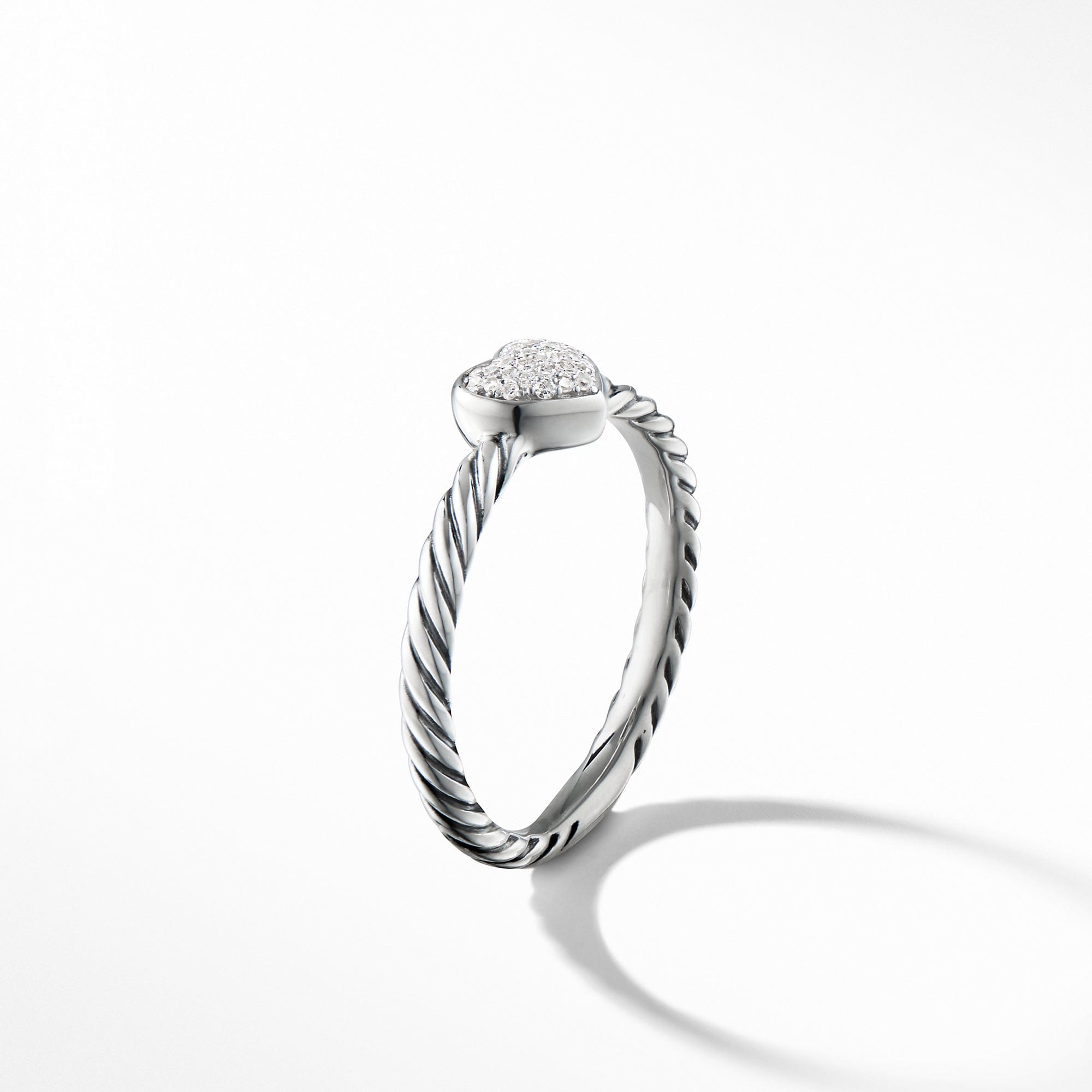 Cable Collectibles Heart Ring with Diamonds, Long's Jewelers