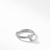 Cable Collectibles Heart Ring with Diamonds, Long's Jewelers