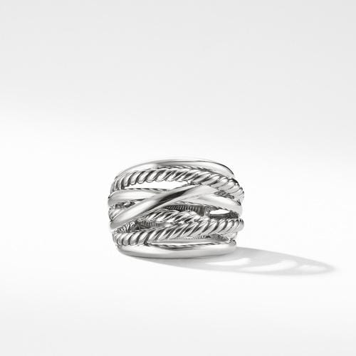 Crossover Wide Ring