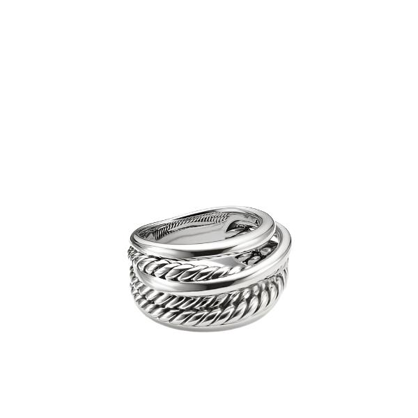 Crossover Narrow Ring