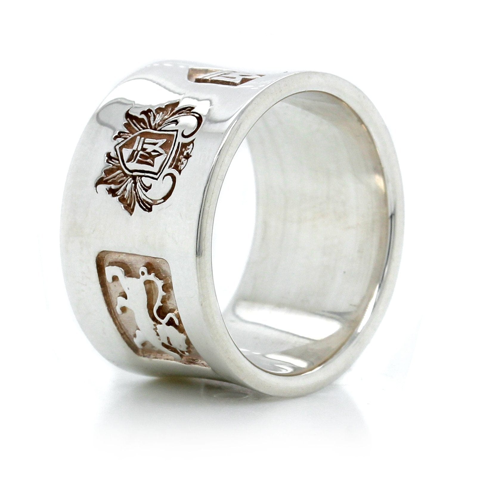 Sterling Silver Wide Ring