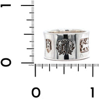 Sterling Silver Wide Ring