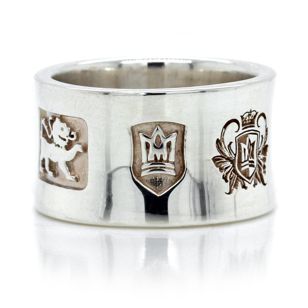 Sterling Silver Wide Ring