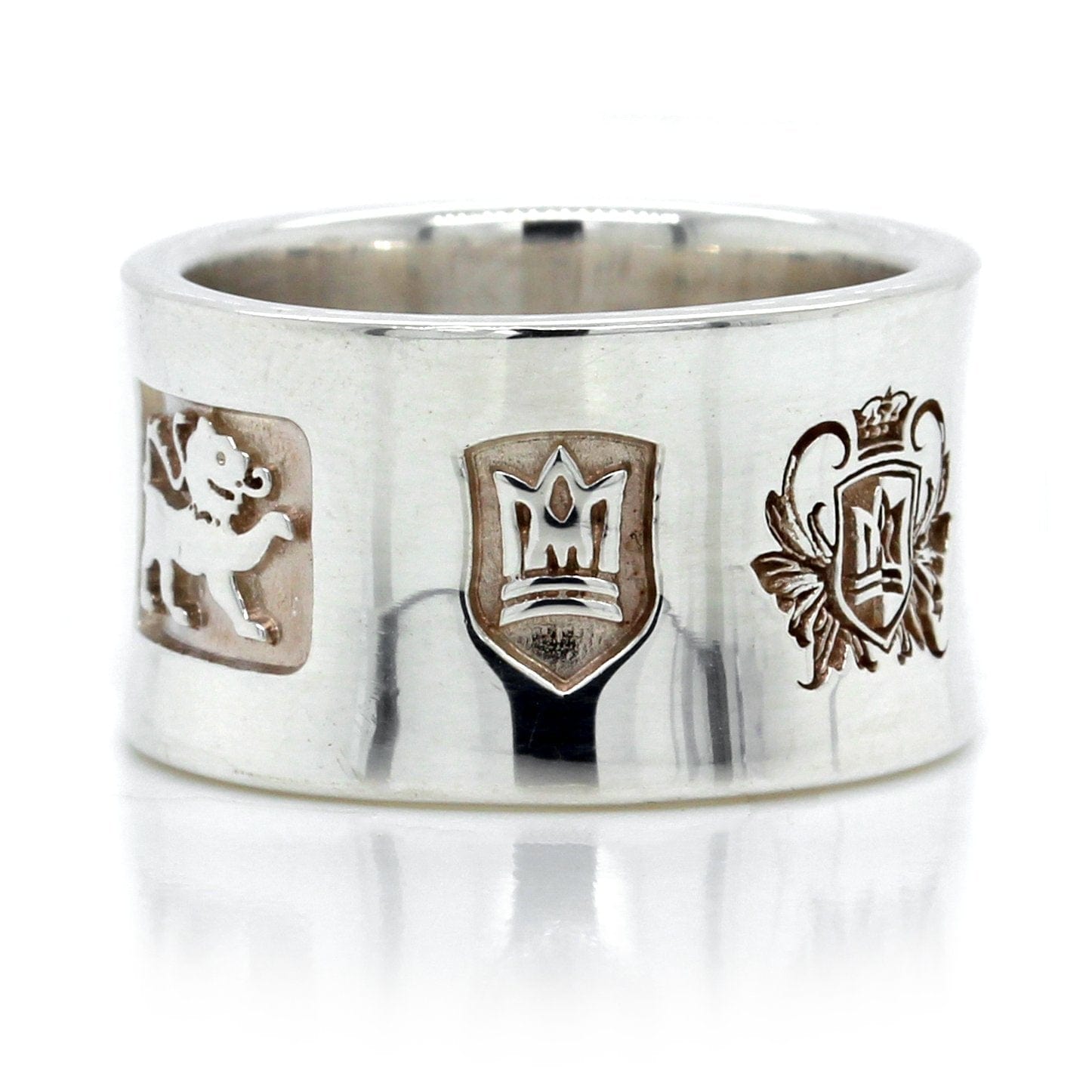 Sterling Silver Wide Ring
