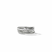 X Collection Ring with Diamonds, Long's Jewelers