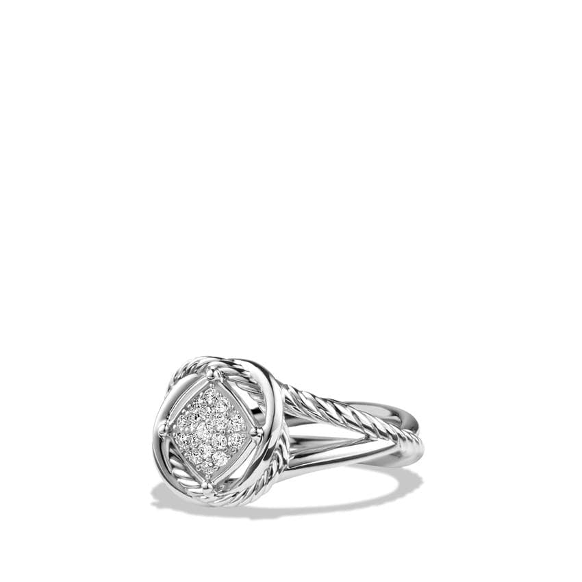Infinity Ring with Diamonds